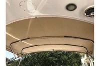 Photo of Formula 370 SS Aluminum WindShield, 2012: Camper Top, Arch Connections, Inside 