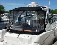 Photo of Four Winns V355 2014: Hard-Top, Arch Visor, Side Curtains, Camper Top, Camper Side and Aft Curtains, viewed from Starboard Rear 