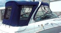 Photo of Four Winns Vista 288, 2005: Bimini Top, Visor, Side Curtains, Camper Top, Camper Side and Aft Curtains, viewed from Starboard Rear 