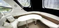 Photo of Four Winns Vista 378 Hard-Top, 2004: Side Curtains, Camper Top, Camper Side and Aft Curtains, Inside 