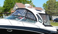 Photo of Four Winns Vista V375, 2018 Hard-Top, Visor, Side Curtains, Camper Top, Side Curtains, viewed from Port Front 
