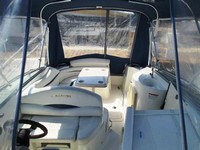 Photo of Glastron GS 269, 2006: Bimini Top, Front Connector, Side and Aft Curtains, Inside 
