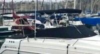 Photo of Glastron GS 279, 2004: Bimini Top, Cockpit Cover, viewed from Starboard Front 