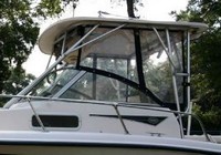 Photo of Grady White Adventure 208, 1997: Hard-Top, Front Visor, Side Curtains, viewed from Port Side 