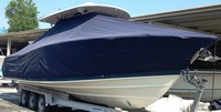 Photo of Grady White Canyon 366 20xx T-Top Boat-Cover, viewed from Port Front 