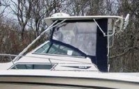 Photo of Grady White Explorer 244, 1992: Hard-Top, Visor, Side Curtains, Aft-Drop-Curtain, viewed from Port Side 