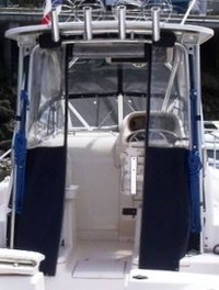 Photo of Grady White F26 Tiger Cat, 2000: Hard-Top, Front Visor, Side Curtains, Aft-Drop-Curtain, Rear 