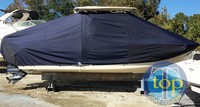 Photo of Grady White Freedom 255 20xx T-Top Boat-Cover, viewed from Starboard Side 
