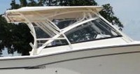 Photo of Grady White Freedom 307, 2015: Hard-Top, Side Curtains, viewed from Starboard Side 