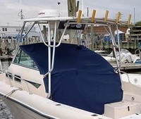 Photo of Grady White Gulfstream 232, 1999: Helm Station Cover, viewed from Port Rear 