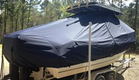Photo of Grady White Release 283 20xx T-Top Boat-Cover, viewed from Starboard Rear 