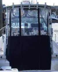 Photo of Grady White Sailfish 272, 1995: Hard-Top, Visor, Side Curtains, Aft-Drop-Curtain, Rear 