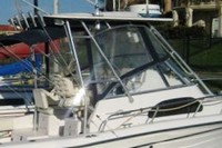 Photo of Grady White Sailfish 282, 2001: Hard-Top, Side Curtains, viewed from Starboard Side 