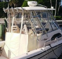 Photo of Grady White Sailfish 282, 2007: Hard-Top, Side and Aft-Drop-Curtains, viewed from Starboard Rear 