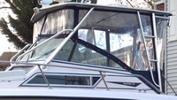 Photo of Grady White SeaFarer 226, 1996: Hard-Top, Visor, Side Curtains, Aft Curtain, viewed from Port Side 