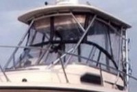 Photo of Grady White SeaFarer 228, 2008: Hard-Top, Visor, Side Curtains, Aft Curtain, viewed from Port Front 