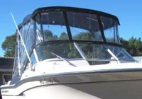Photo of Grady White Tournament 185, 2005: Vista Bimini Top, Front Visor, Side Curtains, viewed from Starboard Front 