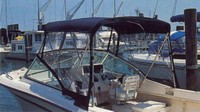 Photo of Grady White Tournament 192, 2002: Bimini Top, Visor, Side Curtains, viewed from Port Rear 