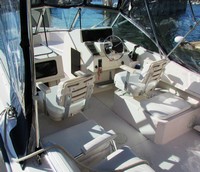 Grady White® Tournament 223 Bimini-Side-Curtains-OEM-G1.7™ Pair Factory Bimini SIDE CURTAINS (Port and Starboard sides) zips to side of OEM Bimini-Top (not included) (NO front Visor, aka Windscreen, sold separately), OEM (Original Equipment Manufacturer) 