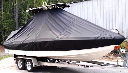 Hydrasports 23 Bay Bolt, 20xx, TTopCovers™ T-Top boat cover stdb front