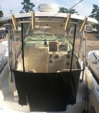 Photo of Hydrasports 230WA, 2005: Factory Hard-Top, Connector, Side Curtains, Aft-Drop-Curtain, Rear 