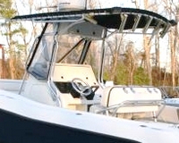 Photo of Hydrasports 2600CC, 2004: T-Top Enclosure, viewed from Port Rear 