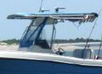 Photo of Hydrasports 2800CC, 2004: T-Top Enclosure, viewed from Port Side 