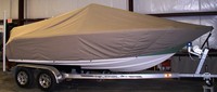 Photo of Key West® 203FS 20xx Boat-Cover LCC, viewed from Starboard Side 