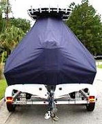 Photo of Key West® 203FS 20xx T-Top Boat-Cover, Rear 