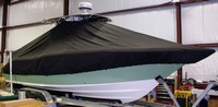 Photo of Key West® 244CC 20xx Boat-Cover LCC, viewed from Starboard Front 