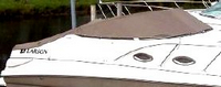 Photo of Larson Cabrio 240, 2006: Cockpit Cover, viewed from Starboard Front 