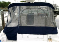 Photo of Larson Cabrio 370 Mid Cabin, 2006: Camper Top, Camper Side and Aft Curtains, Rear 
