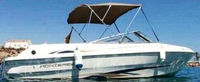Photo of Monterey 180 Edge, 2002: Bimini Top, viewed from Starboard Side 