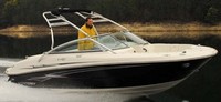 Photo of Monterey 220 Explorer, 2007: Factory Wakeboard Tower Tower Top in Boot, viewed from Starboard Front 