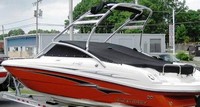 Photo of Monterey 220 Explorer, 2008: Factory Wakeboard Tower Tower Top in Boot, Cockpit Cover-, Bow Cover, viewed from Port Rear 