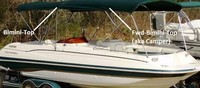 Fwd-Bimini-Top-Aft-Curtain-OEM-G3™Factory Forward-Bimini-Top Clear Eisenglass Aft-Curtain for Bow-Rider and Deck Boats