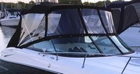 Monterey® 254 FSC Cuddy No Arch Bimini-Side-Curtains-OEM-T4.5™ Pair Factory Bimini SIDE CURTAINS (Port and Starboard sides) with Eisenglass windows zips to sides of OEM Bimini-Top (Not included, sold separately), OEM (Original Equipment Manufacturer)