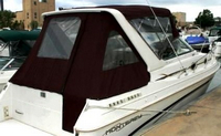 Monterey® 276 Cruiser Arch Bimini-Aft-Curtain-OEM-G5™ Factory Bimini AFT CURTAIN (slanted to Transom area, not vertical) with Eisenglass window(s) for Bimini-Top (not included), OEM (Original Equipment Manufacturer)