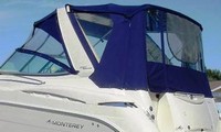 Monterey® 290 Cruiser Ameritex Camper-Top-Canvas-Seamark-OEM-T3™ Factory Camper CANVAS (no frame) with zippers for OEM Camper Side and Aft Curtains (not included), SeaMark(r) vinyl-lined Sunbrella(r) fabric (Bimini and other curtains sold separately), OEM (Original Equipment Manufacturer)