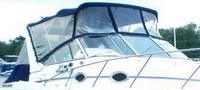 Monterey® 296 Cruiser Arch Bimini-Top-Canvas-Frame-Boot-Zippered-OEM-G3™ Factory BIMINI-TOP CANVAS, FRAME and BOOT (with Zippers for OEM front Visor and Curtains, not included) and Mounting Hardware, OEM (Original Equipment Manufacturer)