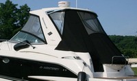 Photo of Monterey 320 Sport Yacht, 2011: Hard-Top, Front Visor, Side Curtains, Camper Top, Camper Side and Aft Curtains, viewed from Port Rear 