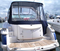 Photo of Monterey 350 Sport Yacht, 2006: Bimini Top, Front Connector, Side Curtains, Camper Top, Camper Side and Aft Curtains, Rear 