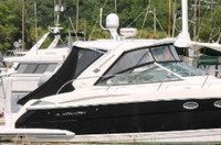 Photo of Monterey 400 Sport Yacht, 2008: Hard-Top, Visor and Side Curtains and Aft Curtain Black Sunbrella(r) sbd, Side 