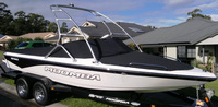 Moomba, Outback V, 2007, Cockpit Cover, Bow Cover, stbd front