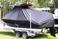 Photo of NauticStar, 2000XS Offshore 20xx T-Top Boat-Cover, viewed from Port Rear 