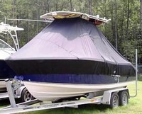 Photo of NauticStar 20XS 20xx T-Top Boat-Cover, Front 