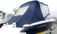 Regal® 1900 Bimini-Aft-Curtain-OEM-G2.5™ Factory Bimini AFT CURTAIN (slanted to Transom area, not vertical) with Eisenglass window(s) for Bimini-Top (not included), OEM (Original Equipment Manufacturer)