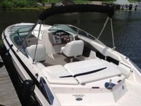 Photo of Regal 2200 NO Tower, 2006: Bimini Top in Boot, viewed from Port Rear 
