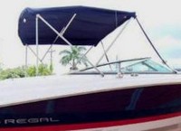 Photo of Regal 2200 NO Tower, 2007: Bimini Top, viewed from Starboard Side 