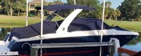 Photo of Regal 2700 Arch, 2015: ES model Bimini Top, Camper Top, Bow Cover Cockpit Cover, viewed from Starboard Rear 